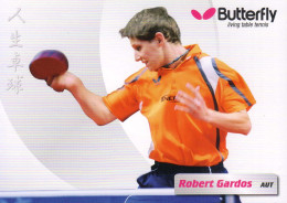 Austria / Autriche 2011, Robert Gardos - Table Tennis