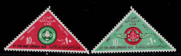 EGI-02- EGYPT - 1964 - MNH -SCOUTS- 6th PAN ARAB SCOUT JAMBOREE, ALEXANDRIA - Neufs