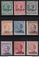 1922 CASTELROSSO , N° 1/9  9 Valori  MNH/** - Castelrosso