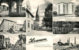 73595632 Kamen Westfalen Markt Krankenhaus Bahnhofstrasse Schiefer Turm Hochhaus - Kamen