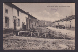 Ansichtskarte Etraye Frankreich Feldpostkarte Ungelazfen Dorfstr. Im I.Weltkrieg - Lothringen