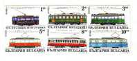 1994 Transport – TRAMS   6v.-MNH  Bulgaria / Bulgarie - Unused Stamps