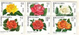 1994  Flora FLOWERS - ROSE     6 V.-MNH  BULGARIA / Bulgarie - Neufs