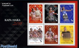 New Zealand 2011 Kapa Haka 6v M/s, Mint NH, Various - Costumes - Folklore - Unused Stamps
