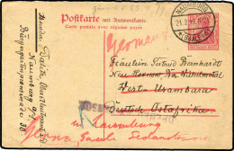 Deutsche Kolonien Ostafrika, 1919, Brief - Duits-Oost-Afrika