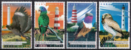 2017, Cuba, Birds & Lighthouses, Animals, Birds, Birds Of Prey, Hummingbirds, Parrots, 4 Stamps, MNH(**), CU 6230-33 - Usados