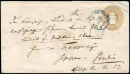 Altdeutschland Oldenburg, 1862, U 8, Brief - Oldenbourg