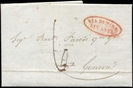 Österreich Post In Der Levante, 1837, Brief - Levante-Marken