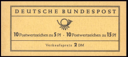 10u MH Albertus/Tegel - Randleistenvariante RLV IV A ** Postfrisch - 1951-1970