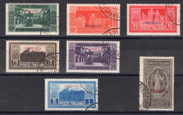 Italienisch Cyrenaica, 1929, 52-58, Gestempelt - Other & Unclassified