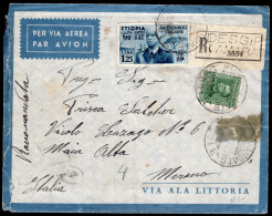 Italienisch-Äthiopien, 1937, 7, Eritrea 203, Brief - Other & Unclassified