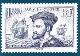 "CARTE PRETIMBREE INTERNATIONAL" -JACQUES CARTIER - RESERVEE AUX MEMBRES DU CLUB PHILAPOSTE - Andere & Zonder Classificatie