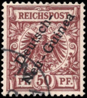 Deutsche Kolonien Neuguinea, 1897, 6, Gestempelt - German New Guinea