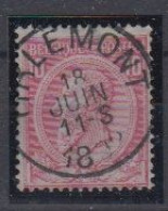 BELGIË - OBP - 1884/91 - Nr 46 T0 (TIRLEMONT) - Coba + 2.00 € - 1884-1891 Léopold II