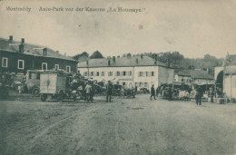 55 MONTMEDY - Auto Park Vor Der Kaserne " LA HOUSSAYE " - TB - Montmedy