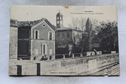 Aramon, Vue D'ensemble Prise Du Quai Du Rhône, Gard 30 - Aramon