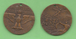 Medaglia 1918 / 38 Ministero Guerra  Italian Medal  Rimember 1 WW - Italien