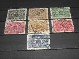 BELGIE  NUMMER  TR  128-134  GEBRUIKT,  (USED), - Oblitérés