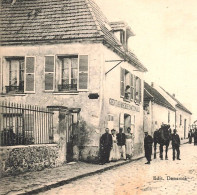 NANTEUIL Le HAUDOIN - Rue De Paris ( La GENDARMERIE ) Animée - Nanteuil-le-Haudouin