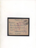 ALLEMAGNE,1916, PRISONNIER DE GUERRE ALLEMAND EN FRANCE,DEPOT PRISONNIERS LA MURE (ISERE), DOUBLE CENSURE - Kriegsgefangenenpost