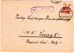 1948, Landpost Stempel 19 MOSE über Wolmirstedt Auf Brief M. 24 Pf. - Autres & Non Classés