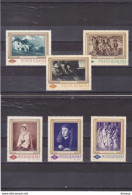 ROUMANIE 1966 PEINTURES Yvert 2248-2253, Michel 2519-2524 NEUF** MNH Cote 15 Euros - Ongebruikt