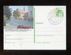 "BUNDESREPUBLIK DEUTSCHLAND" 1982, Bildpostkarte Mit Bildgleichem Stempel Ex "REICHELSHEIM" (A1253) - Illustrated Postcards - Used