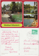 Ansichtskarte Seifhennersdorf Waldbad Silberteich 1985 - Seifhennersdorf