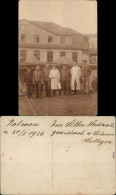 Ansichtskarte Rabenau Gruppe Vor Fabrik Privatfotokarte B Freital 1926 - Rabenau