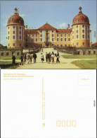 Ansichtskarte Moritzburg Kgl. Jagdschloss - Außenansicht Mit Besuchern 1987 - Moritzburg