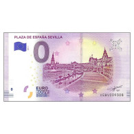 C2540.2# 0 Euros. España. Sevilla, Plaza De España (SC) 2019-1A - [ 8] Fictifs & Specimens