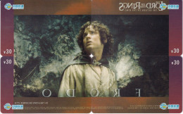 PUZZLE DE 4 TARJETAS DE CHINA DE EL SEÑOR DE LOS ANILLOS (LORD OF THE RINGS) - Kino