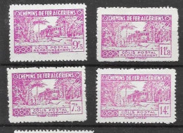 Algérie Mh * 40 Euros 1945 Sans Impression Without Overprint - Colis Postaux