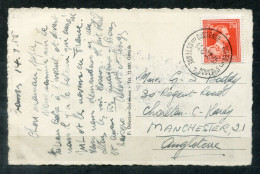 BELGIEN - Schiffspost, Navire, Paquebot, Ship Letter, Stempel OOSTENDE-DOVER Auf Passender Ansichtskarte - Brieven En Documenten