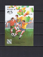 Brazil 1986 Football Soccer World Cup, LURAPEX S/s MNH - 1986 – México