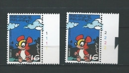 Zegel 2663 ** Postfris Met Plaatnummers 1-2 - 1991-2000