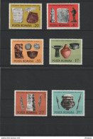 ROUMANIE 1976 CULTURE DACE Yvert 2970-2975, Michel 3358-3363 NEUF** MNH Cote 4 Euros - Unused Stamps