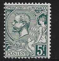 Monaco N°47** Vert-gris Foncé. Cote 60€ - Unused Stamps