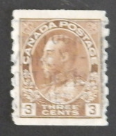 CANADA YT 110aB OBLITÉRÉ "GEORGE V" ANNÉES 1918/1925 - Used Stamps