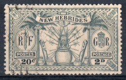 Nouvelles HEBRIDES Timbre-poste N°93 Oblitété TB Cote : 2€25 - Gebruikt