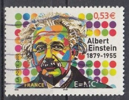 FRANCE 3930,used,falc Hinged - Albert Einstein