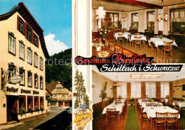 73549320 Schiltach Gasthof Brauerei Wolber Zum Bierfritz Gastraeume Schiltach - Schiltach