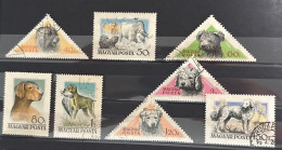 1956  Hungary  Ungarische Hunderassenused Stamps - Gebruikt