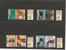 4 Briefmarken Hong Kong 2002 Gebraucht - Used Stamps