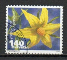 Switzerland, 2012, Vegetable Flowers/Tomato, 140c, USED - Oblitérés