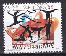 Switzerland, 2011, World Gymnaestrada, 85c, USED - Gebruikt