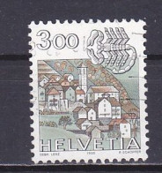 Switzerland, 1985, Zodiac & Landscape/Scorpio & Corippo, 3.00Fr, USED - Oblitérés