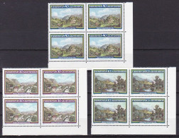 Liechtenstein, 1982, Moritz Menzinger, Block Set, MNH - Blocks & Kleinbögen