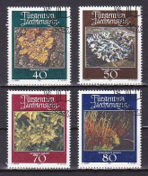 Liechtenstein, 1981, Mosses & Lichens, Set, CTO - Used Stamps