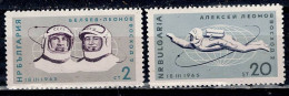 BULGARIA 1965 SPACE MI No 1540-1 MNH VF!! - Ungebraucht